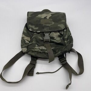 Victoria's Secret Pink GREEN CAMO Mini Backpack Bag